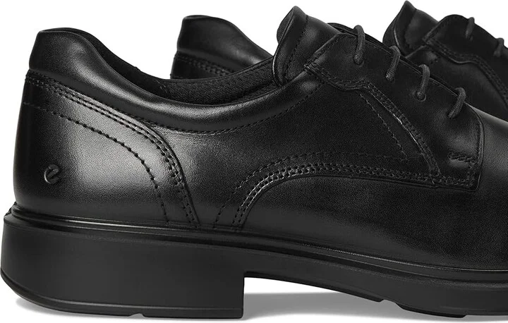 ECCO Helsinki 2.0 Plain Toe Tie Men's Shoes Black : EU 39 (US Men's 5-5.5) D - Medium, Leather - Image 7