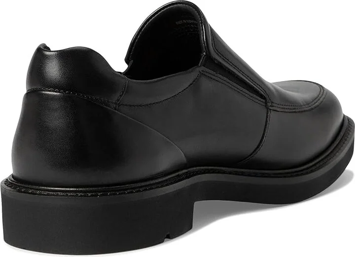 ECCO London Apron Toe Slip-On Men's Shoes Black : EU 39 (US Men's 5-5.5) M, Leather - Image 4