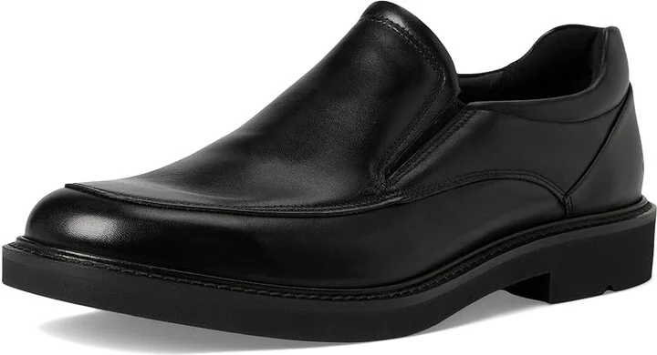 ECCO London Apron Toe Slip-On Men's Shoes Black : EU 39 (US Men's 5-5.5) M, Leather - Image 5