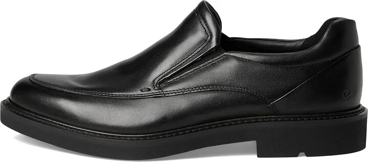 ECCO London Apron Toe Slip-On Men's Shoes Black : EU 39 (US Men's 5-5.5) M, Leather - Image 6