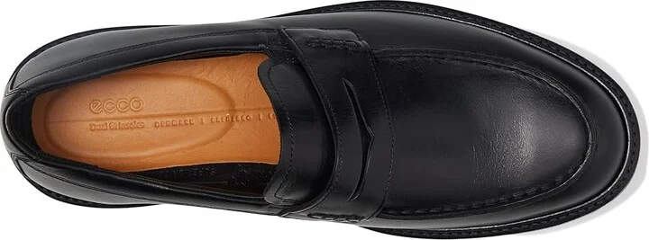 ECCO London Penny Loafer Men's Shoes Black : EU 38 (US Men's 4-4.5) M, Leather - Image 2