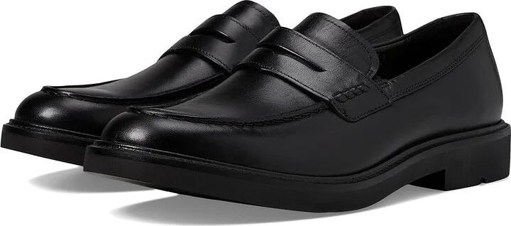 ECCO London Penny Loafer Men's Shoes Black : EU 38 (US Men's 4-4.5) M, Leather