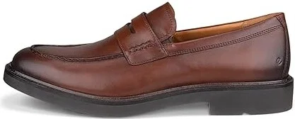 ECCO London Penny Loafer Men's Shoes Cognac : EU 39 (US Men's 5-5.5) M, Leather - Image 4
