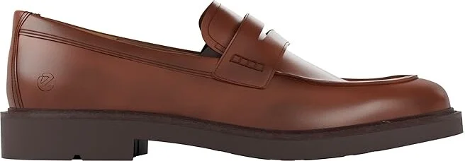 ECCO London Penny Loafer Men's Shoes Cognac : EU 39 (US Men's 5-5.5) M, Leather - Image 5