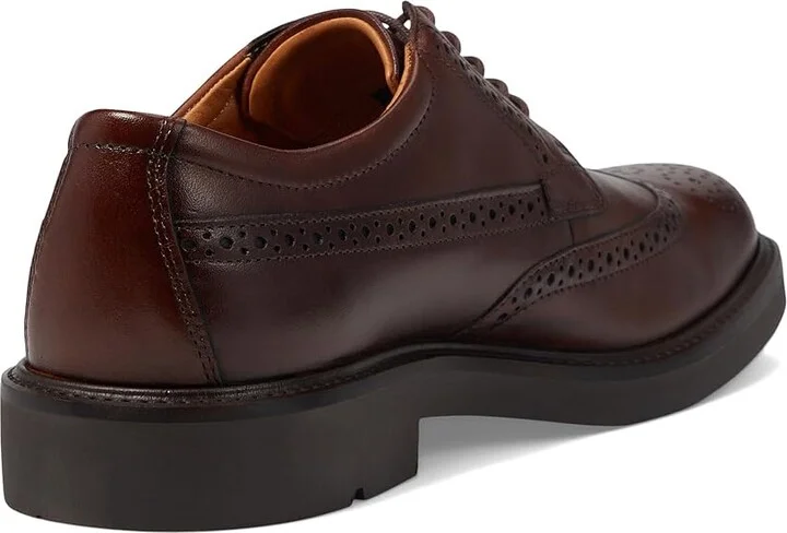 ECCO London Wing Tip Oxford Men's Shoes Cognac : EU 39 (US Men's 5-5.5) M, Leather - Image 4