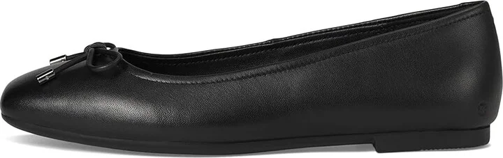 ECCO Margot Bow Ballerina Flat Women's Flat Shoes Black : EU 37 (US Women's 6-6.5) M, Leather - Image 6