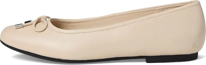 ECCO Margot Bow Ballerina Flat Women's Flat Shoes Limestone : EU 41 (US Women's 10-10.5) M, Leather - Image 6