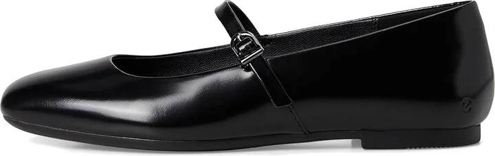 ECCO Margot Mary Jane Ballerina Ballet Flat Women's Shoes Black Patent : EU 40 (US Women's 9-9.5) M, Leather - Image 6