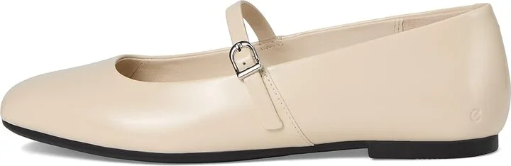ECCO Margot Mary Jane Ballerina Ballet Flat Women's Shoes Limestone Patent : EU 35 (US Women's 4-4.5) M, Leather - Image 6
