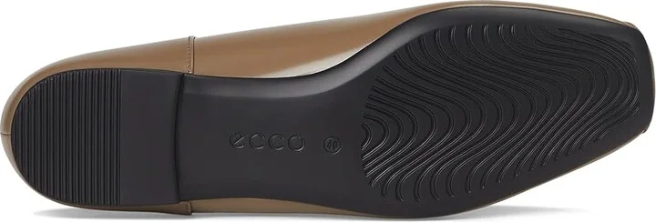 ECCO Margot Origami Ballerina Ballet Flat Women's Shoes Taupe Patent : EU 38 (US Women's 7-7.5) M, Leather - Image 3