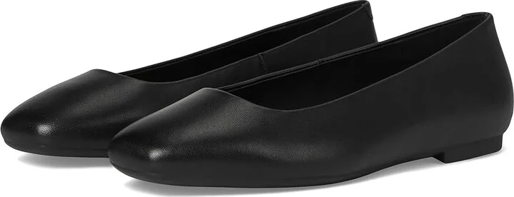 ECCO Margot Plain Ballerina Flat Women's Flat Shoes Black : EU 41 (US Women's 10-10.5) M, Leather