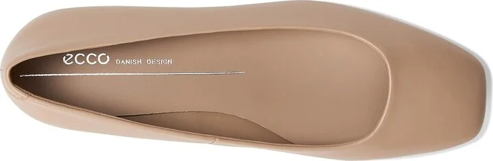 ECCO Margot Plain Ballerina Flat Women's Flat Shoes Nude : EU 41 (US Women's 10-10.5) M, Leather - Image 2
