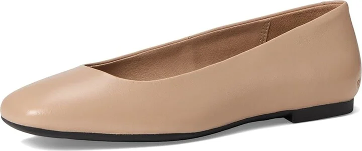 ECCO Margot Plain Ballerina Flat Women's Flat Shoes Nude : EU 41 (US Women's 10-10.5) M, Leather - Image 5