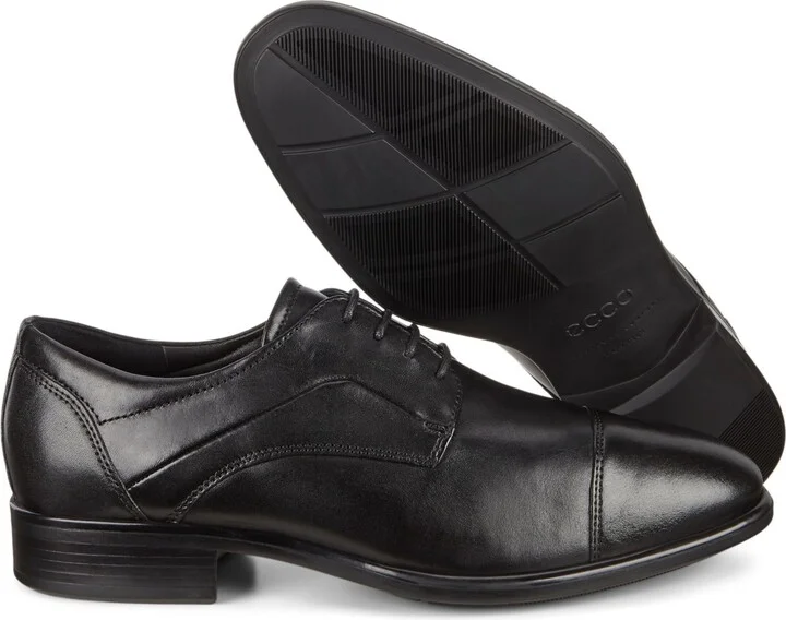 Ecco Men's Citytray Cap Toe Tie Oxford - Image 4