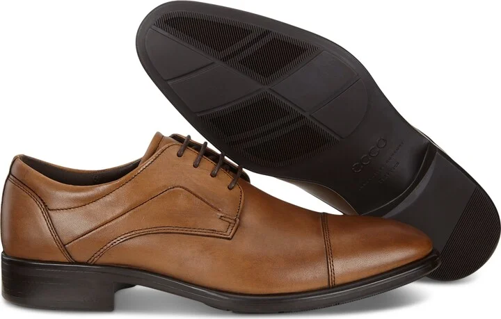 Ecco Men's Citytray Cap Toe Tie Oxford - Image 11