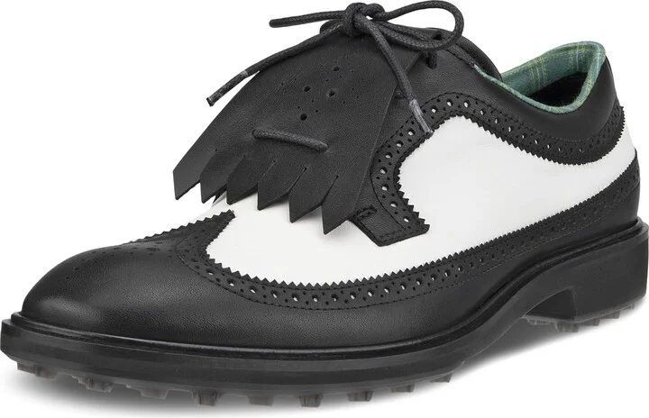 ECCO Men's Classic Hybrid Wing Tip Water Resistant Golf Shoe