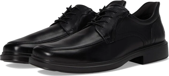ECCO Men's Helsinki 2.0 Easy Slip Apron Toe Tie Oxford