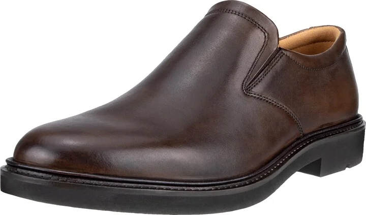 ECCO Men's London Plain Toe Slip ON Oxford