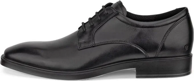 Ecco Men's Metropole Milan Plain Toe Derby Shoe - Image 4
