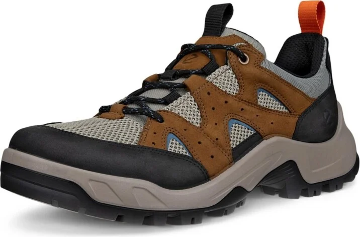 Ecco Men's Offroad Pathfinder Trail Sneakers - Black, Camel, Moonrock - Image 4