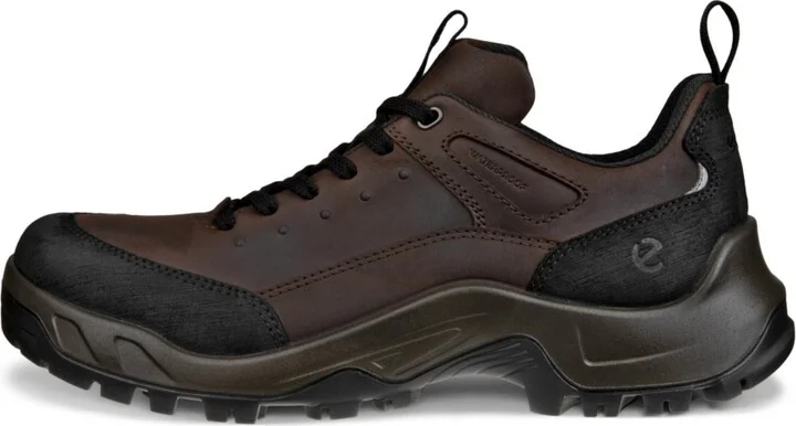 Ecco Men's Offroad Waterproof Low Trail Sneakers - Black, Mocha - Image 3