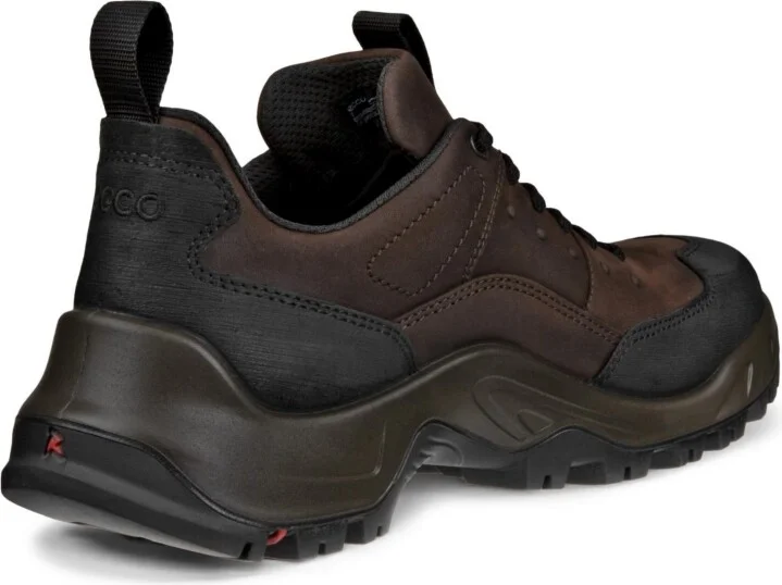 Ecco Men's Offroad Waterproof Low Trail Sneakers - Black, Mocha - Image 5
