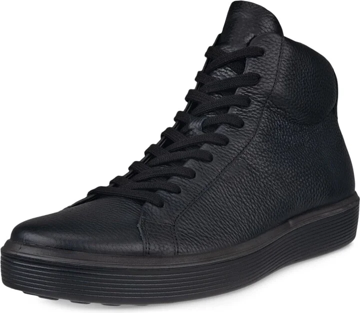 Black Pebbled Leather