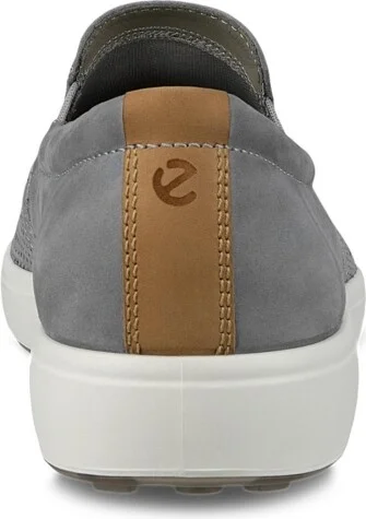 Ecco Men's Soft 7 Slip On 2.0 Sneakers - Wild Dove, Lion - Image 3