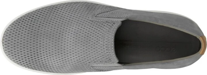 Ecco Men's Soft 7 Slip On 2.0 Sneakers - Wild Dove, Lion - Image 4