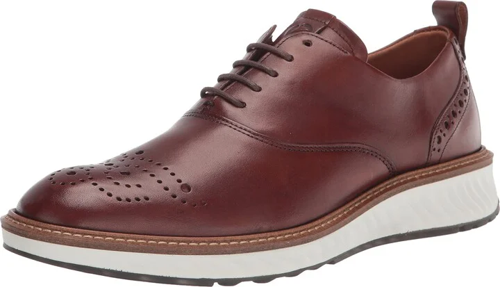 ECCO Men's ST. 1 Hybrid Derby Wing Tip Oxford