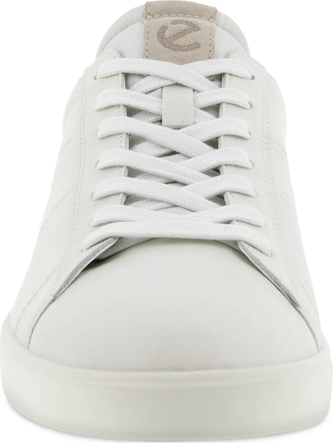 Ecco Men's Street Lite Retro Sneaker - White/Gravel - Image 5