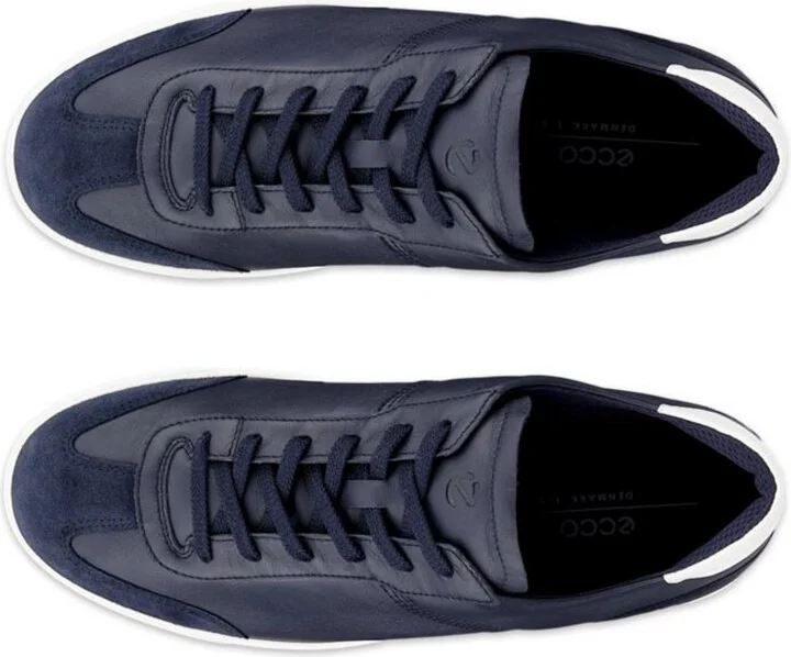 Ecco Men's Street Lite Sneaker - Night Sky/White - Image 5