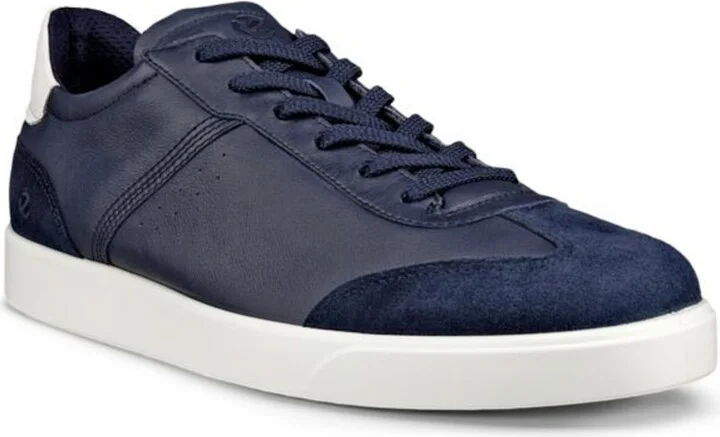 Ecco Men's Street Lite Sneaker - Night Sky/White