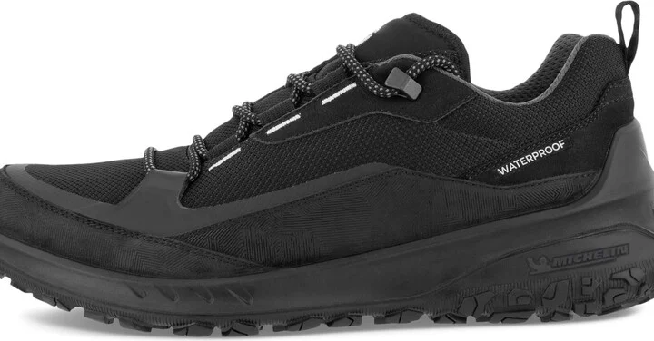 Ecco Men's Ultra Terrain Waterproof Sneakers - Black, Tarmac - Image 8