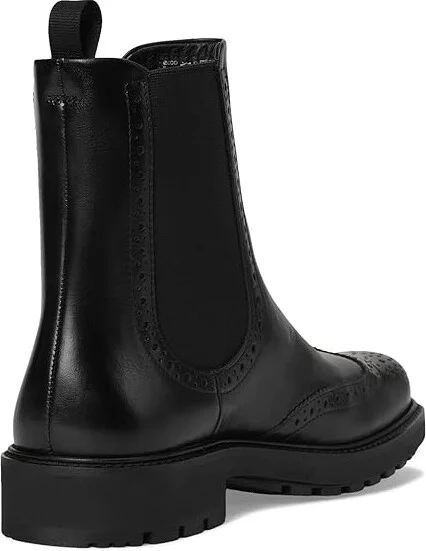 ECCO Metropole Oslo Chelsea Wingtip Boots Women's Boots Black : EU 36 (US Women's 5-5.5) M, Leather - Image 4