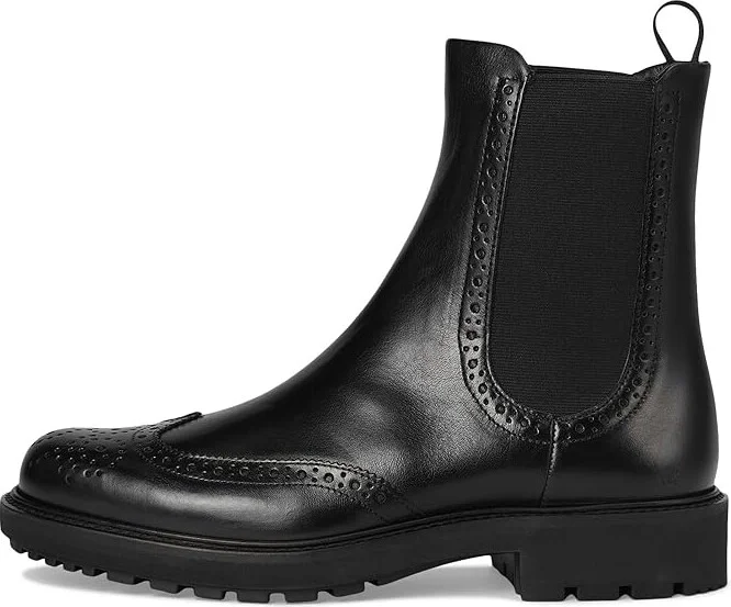 ECCO Metropole Oslo Chelsea Wingtip Boots Women's Boots Black : EU 36 (US Women's 5-5.5) M, Leather - Image 6