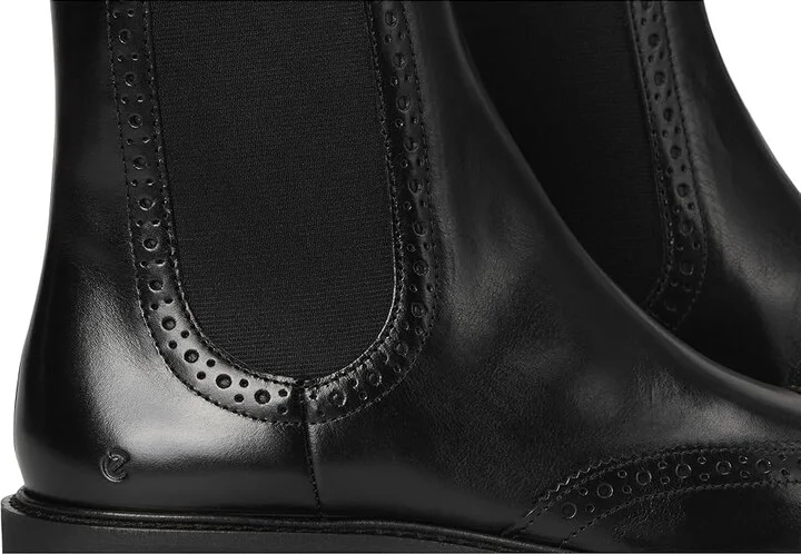 ECCO Metropole Oslo Chelsea Wingtip Boots Women's Boots Black : EU 36 (US Women's 5-5.5) M, Leather - Image 7
