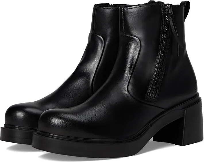 ECCO Metropole Seoul 45 Mid-cut Boots Women's Boots Black : EU 42 (US Women's 11-11.5) M, Leather