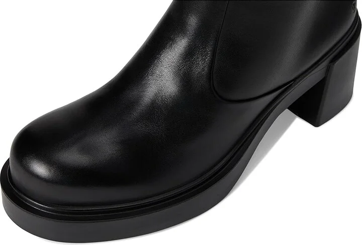 ECCO Metropole Seoul Tall Boots Women's Boots Black : EU 38 (US Women's 7-7.5) M, Leather - Image 2