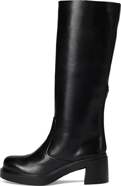 ECCO Metropole Seoul Tall Boots Women's Boots Black : EU 38 (US Women's 7-7.5) M, Leather - Image 6