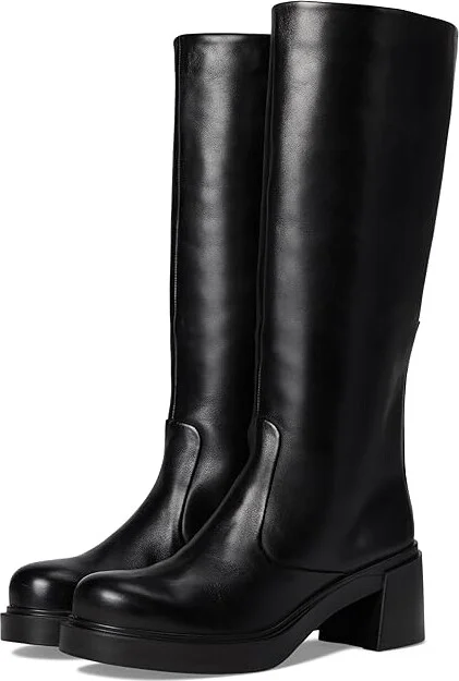 ECCO Metropole Seoul Tall Boots Women's Boots Black : EU 38 (US Women's 7-7.5) M, Leather