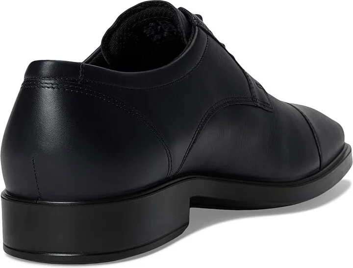 ECCO Milan Cap Toe Tie Oxford Men's Shoes Marine : EU 42 (US Men's 8-8.5) D - Medium, Leather - Image 4