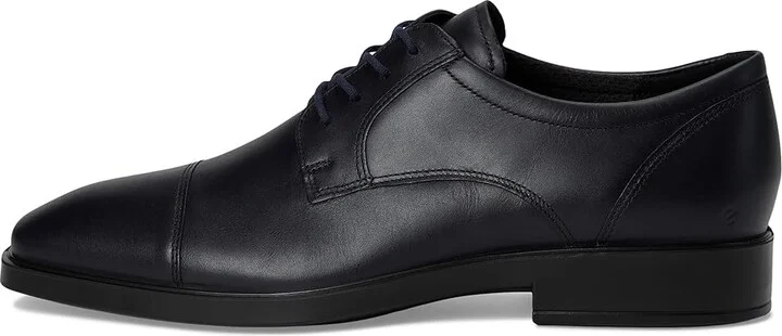 ECCO Milan Cap Toe Tie Oxford Men's Shoes Marine : EU 42 (US Men's 8-8.5) D - Medium, Leather - Image 6