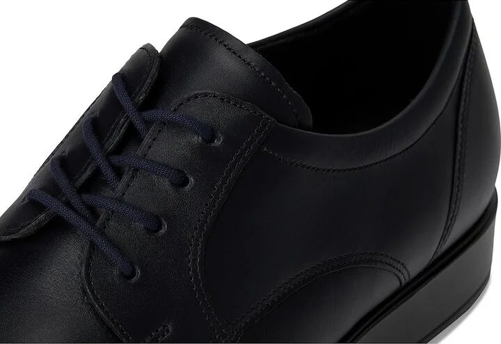 ECCO Milan Cap Toe Tie Oxford Men's Shoes Marine : EU 42 (US Men's 8-8.5) D - Medium, Leather - Image 7
