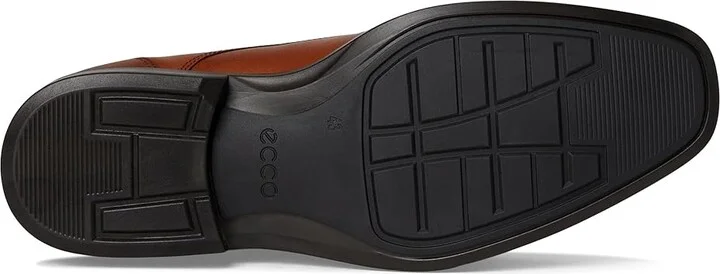 ECCO Milan Cap Toe Tie Oxford Men's Shoes Saddle : EU 40 (US Men's 6-6.5) D - Medium, Leather - Image 3