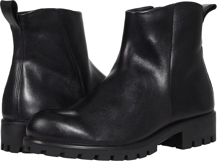 ECCO Modtray Hydromax Ankle Boot Women's Shoes Black : EU 36 (US Women's 5-5.5) M, Leather
