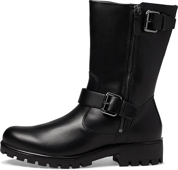 ECCO Modtray Moto Boot Women's Boots Black : EU 36 (US Women's 5-5.5) M, Leather - Image 5