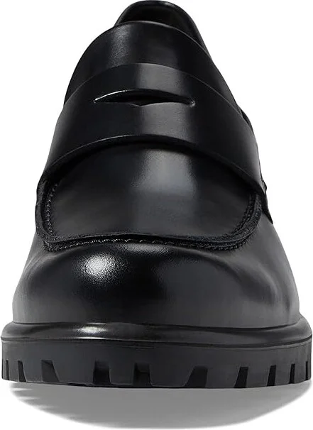 ECCO Modtray Penny Loafer Women's Shoes Black Leather : EU 38 (US Women's 7-7.5) M - Image 5