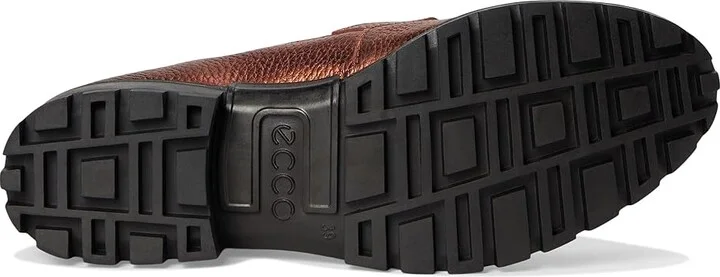 ECCO Modtray Penny Loafer Women's Shoes Bronze Antique : EU 38 (US Women's 7-7.5) M, Leather - Image 3