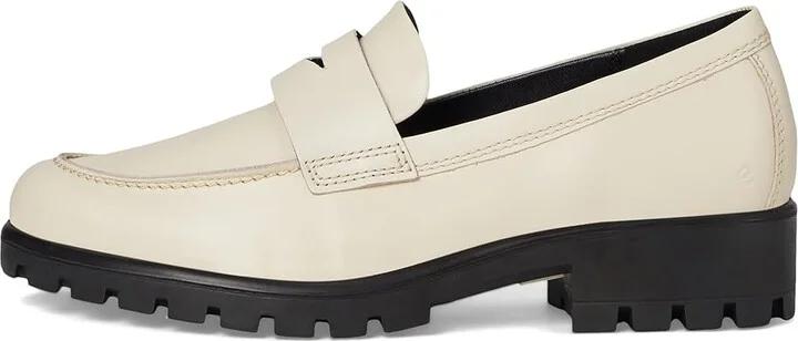 ECCO Modtray Penny Loafer Women's Shoes Limestone : EU 36 (US Women's 5-5.5) M, Leather - Image 6